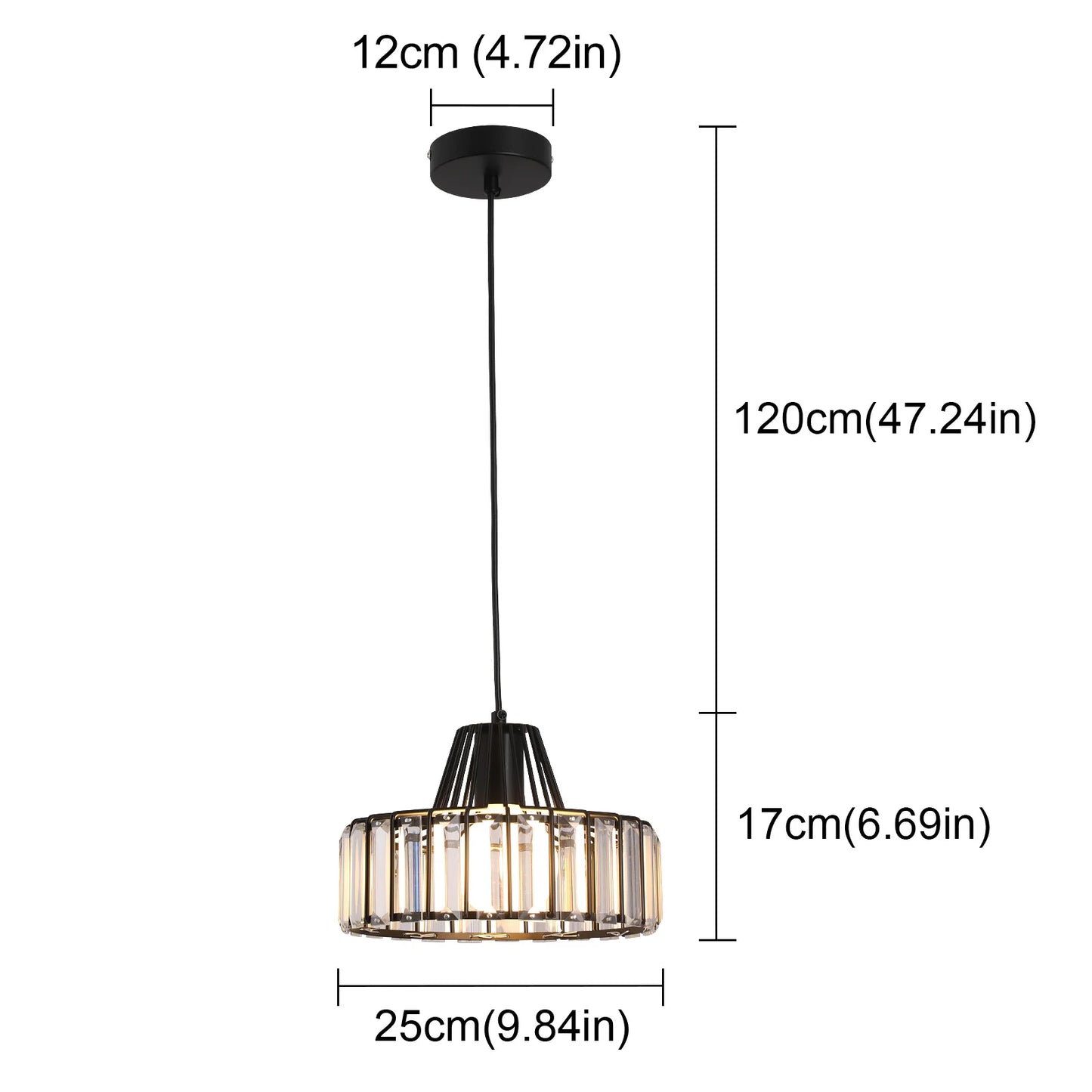 VETRULUS Modern Nordic Pendant Light E27 Led Ceiling