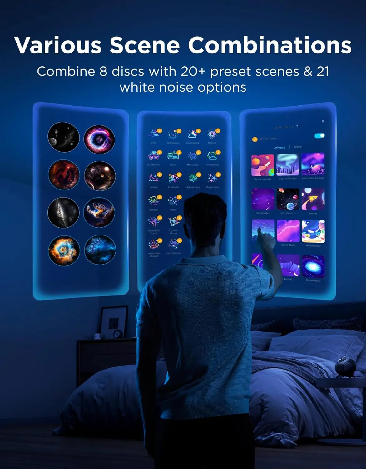 Govee Galaxy Light Star Projector 2 Pro 4MP HD Lens