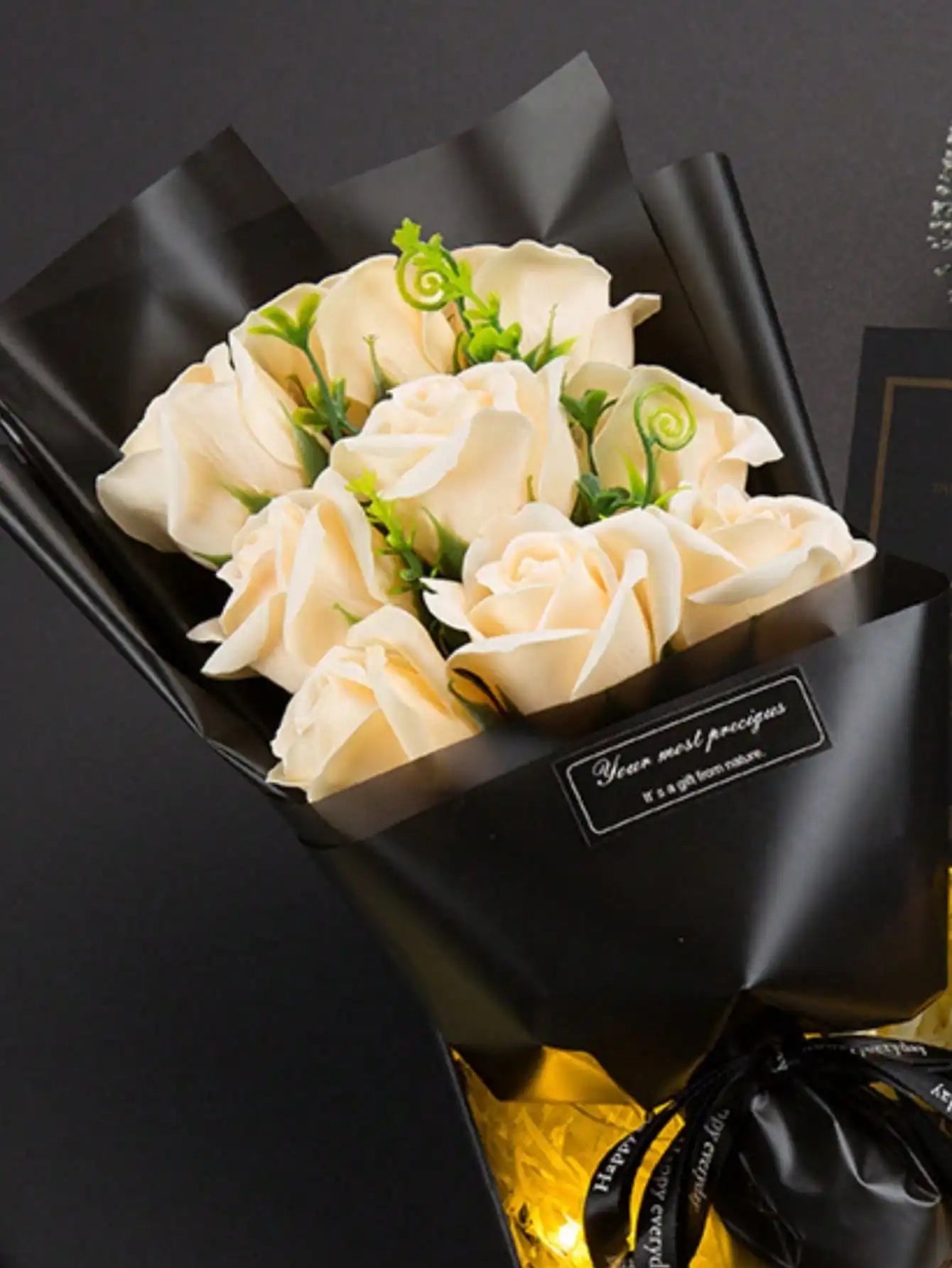 Mini Rose Soap Flower Gift Bouquet For Home Decor And Occasions