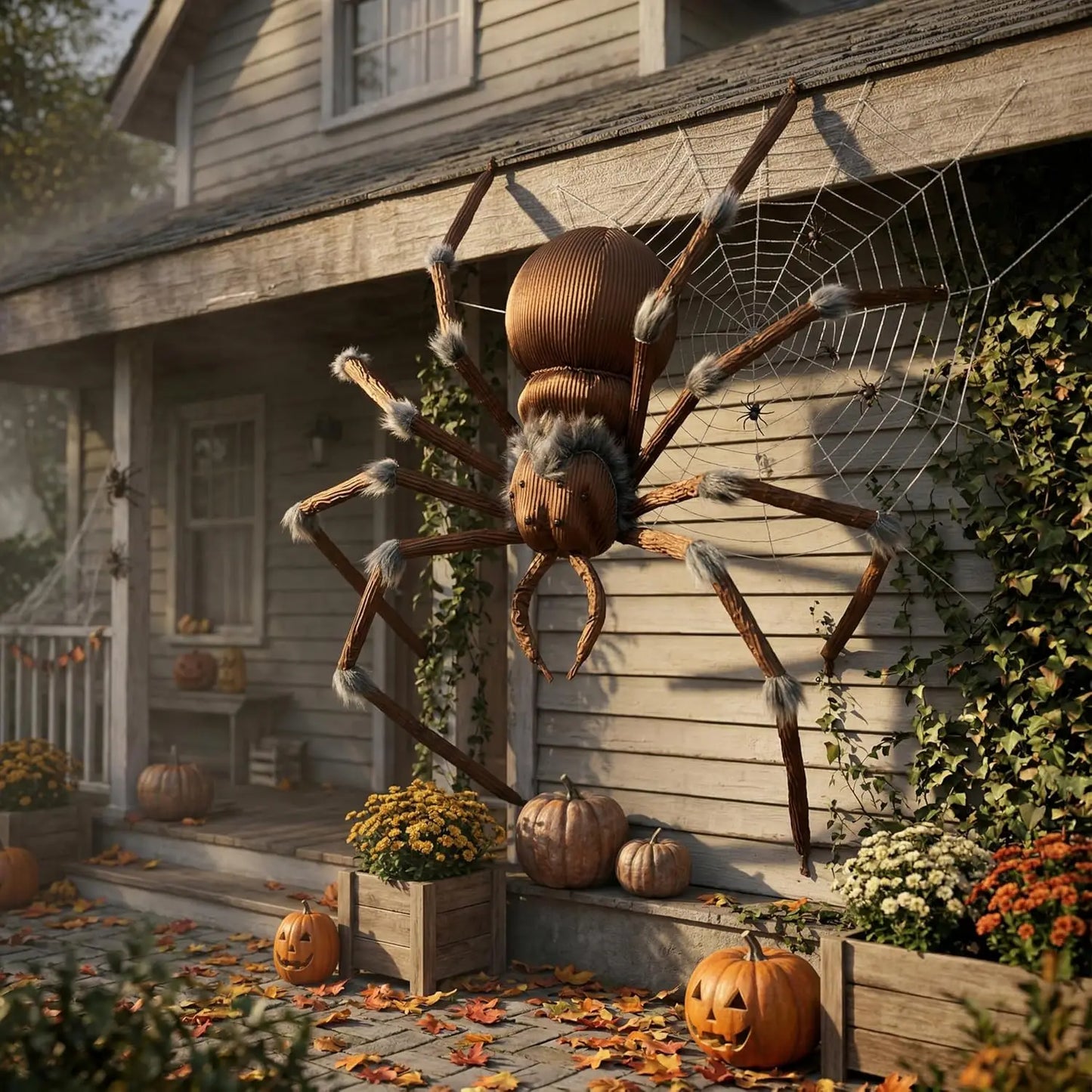 Joyfy Halloween Spider Outdoor Garden Decoration For Party Displays