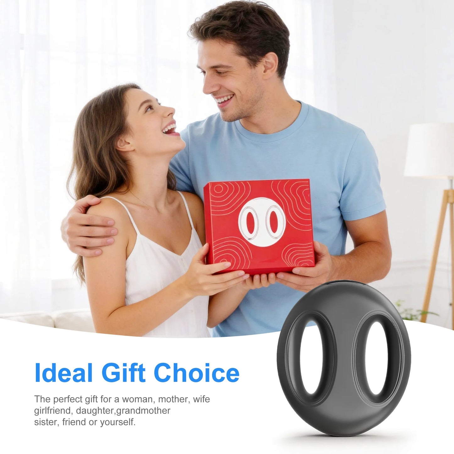 Leercon Portable Fascia Ring Massager For Deep Muscle Relief
