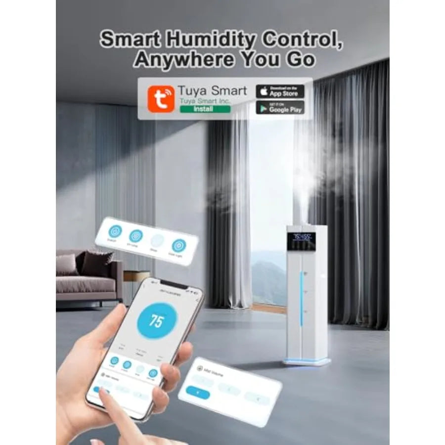 Smart Ultrasonic Humidifier Replacement Head for Home and Office