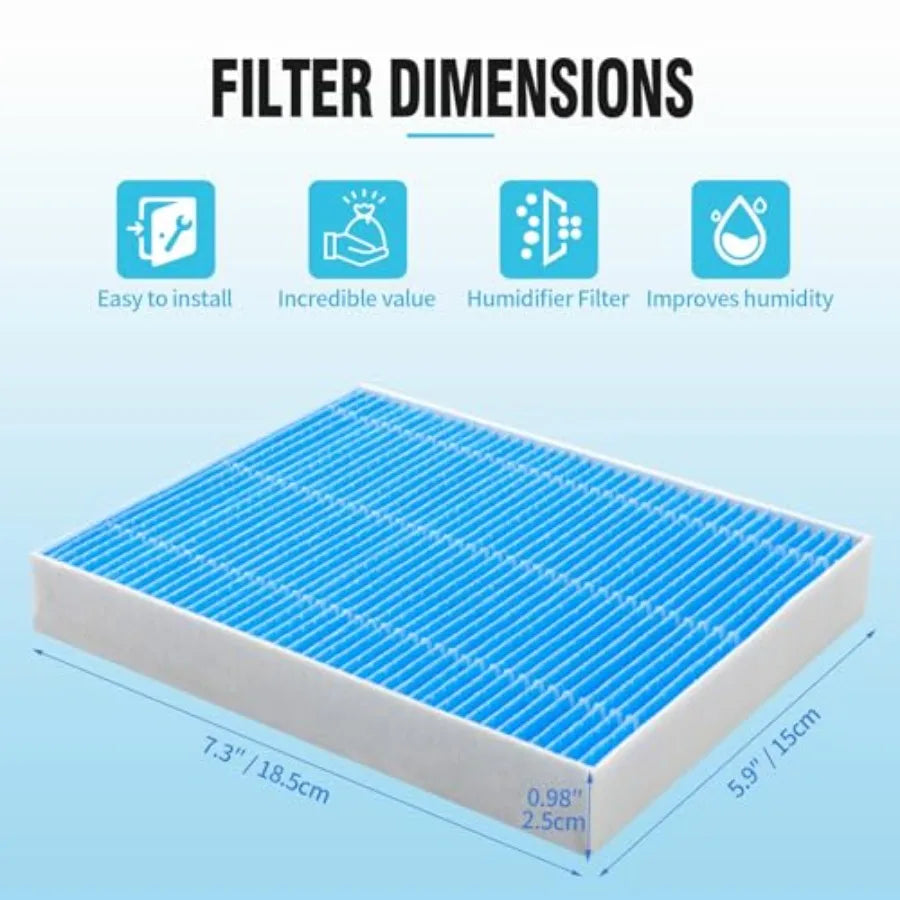 Wick and Top Fill Humidifier Replacement Filters for Superior 6000S
