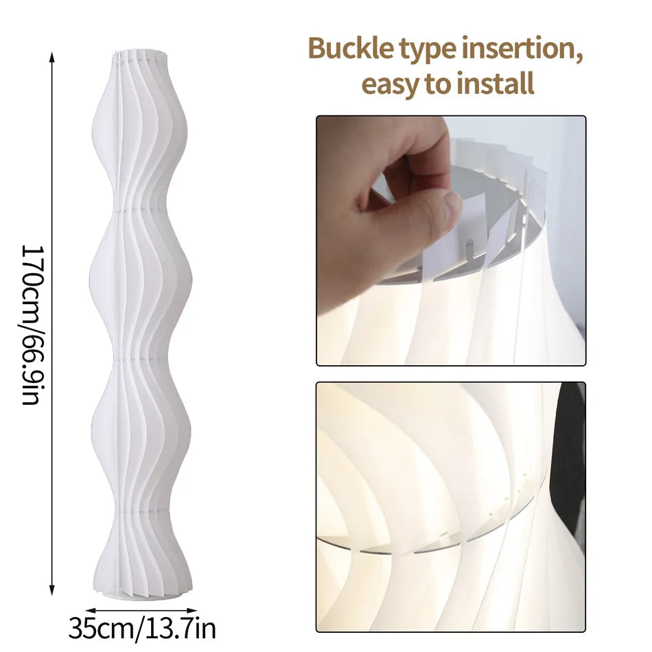 LED Floor Lamp Dimmable Decorative Standing Light For Home