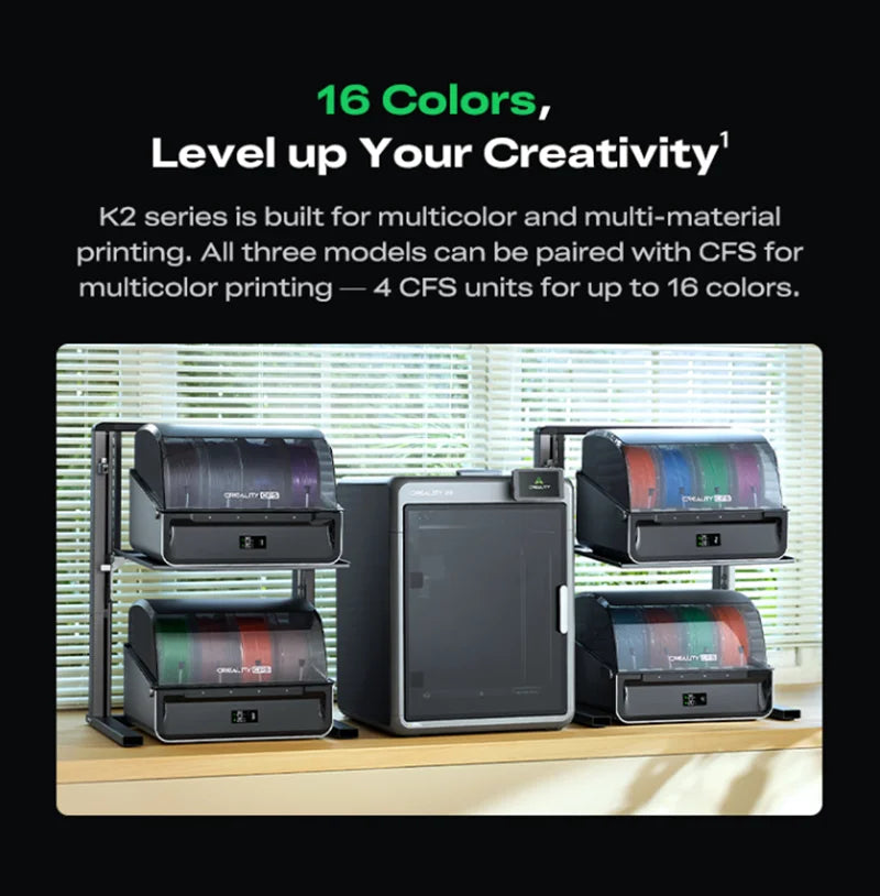 Creality K2 Pro Combo 3D Printer With Ultra Large Build