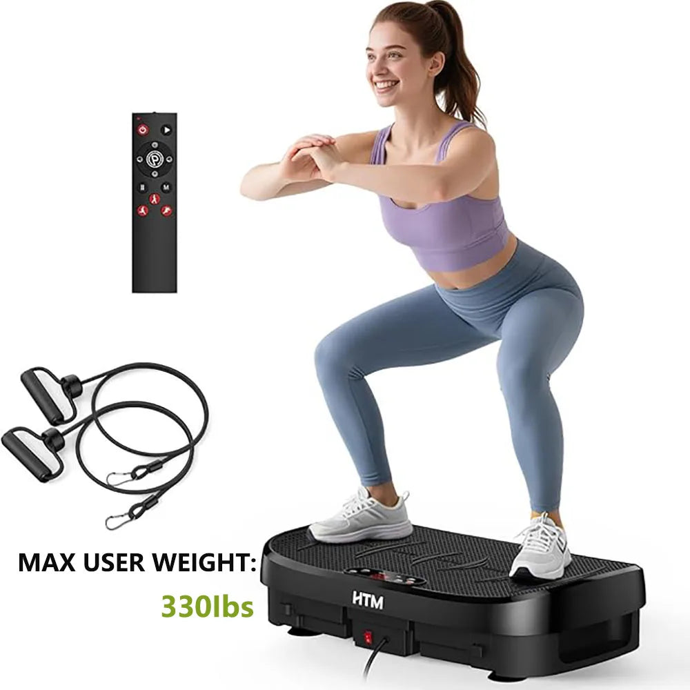 HTM Vibration Plate Fitness Machine For Whole Body Workout