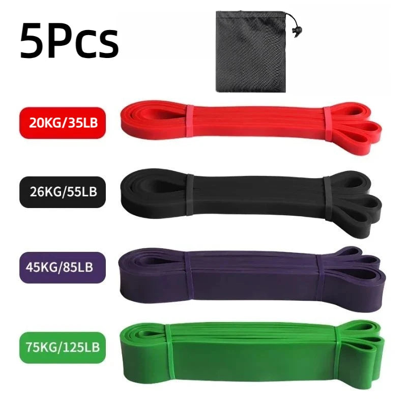 TPE Elastic Resistance Band Set For Full Body Strength Training