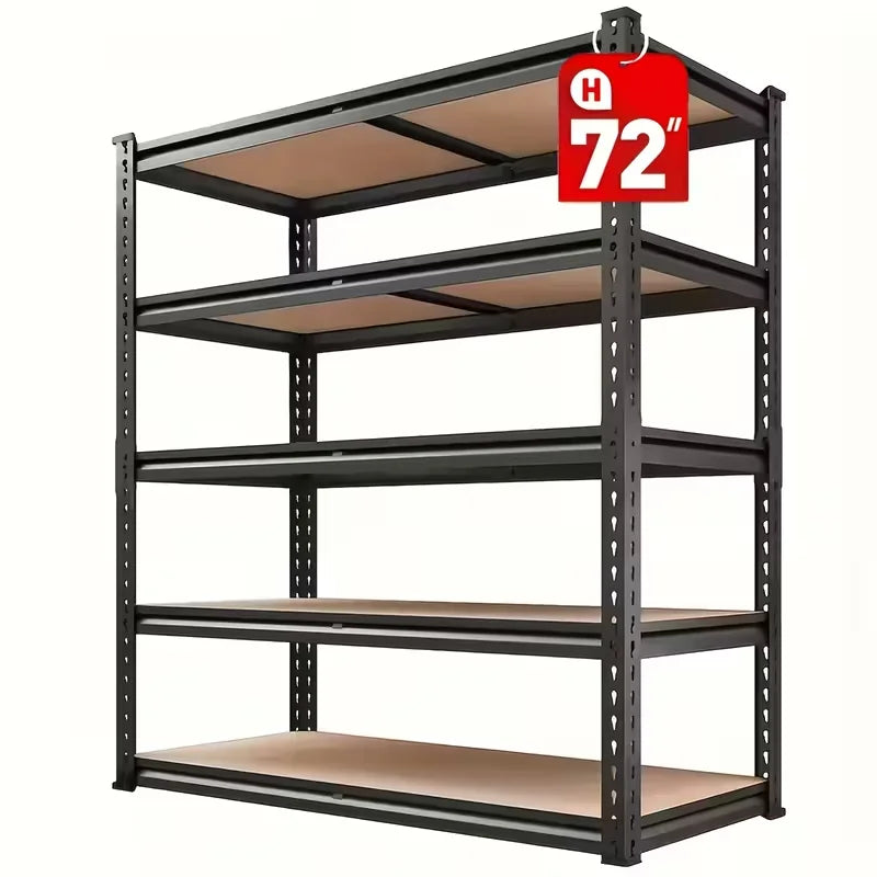 Heavy Duty Metal Storage Rack 2000 Pounds Per Layer Capacity
