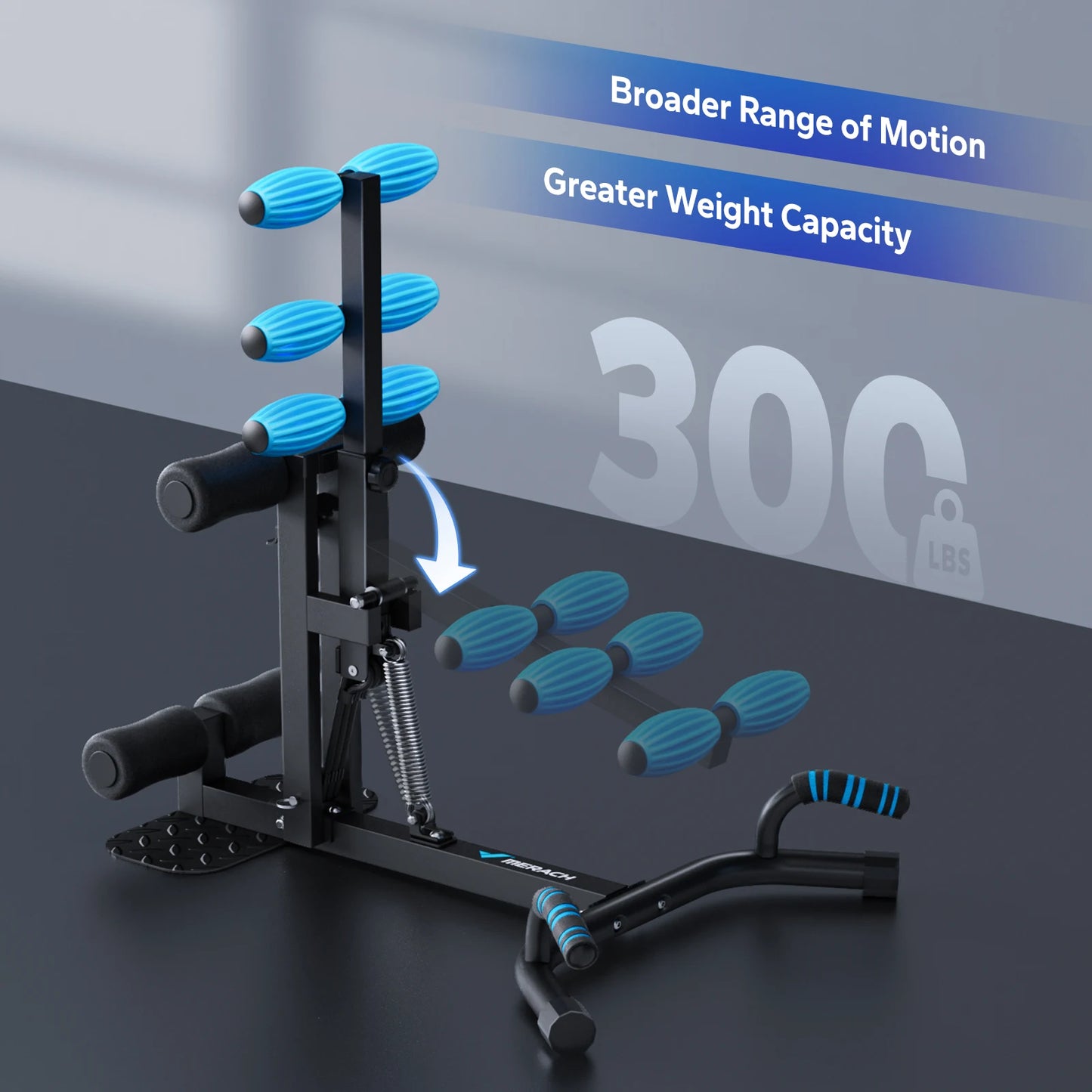 MERACH Deep Squat Machine for Glutes Core and Leg Training
