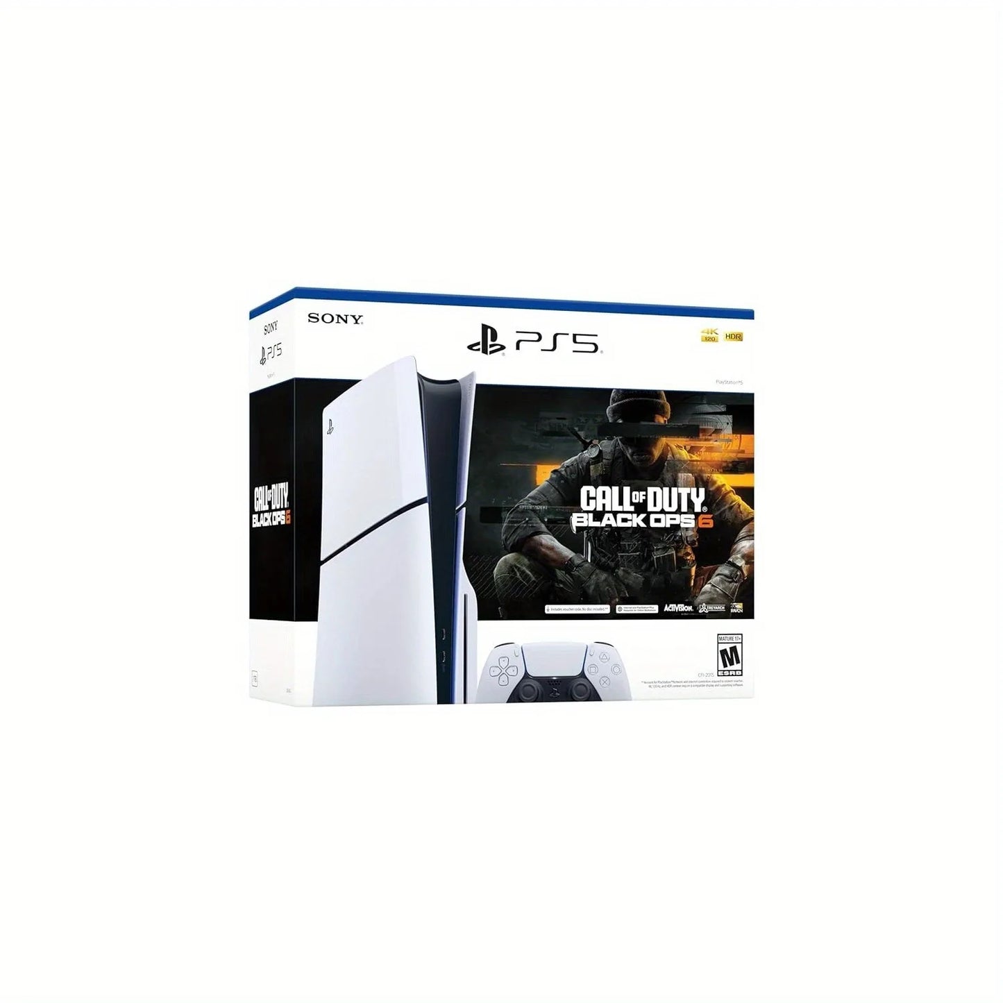 Sony PlayStation 5 Slim Disc Edition Console With Call Of Duty Black Ops 6