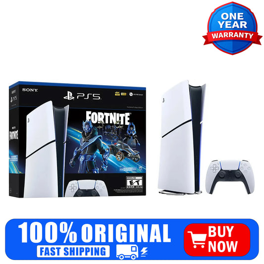 Sony PlayStation 5 Digital Edition Console Fortnite Cobalt Star Bundle