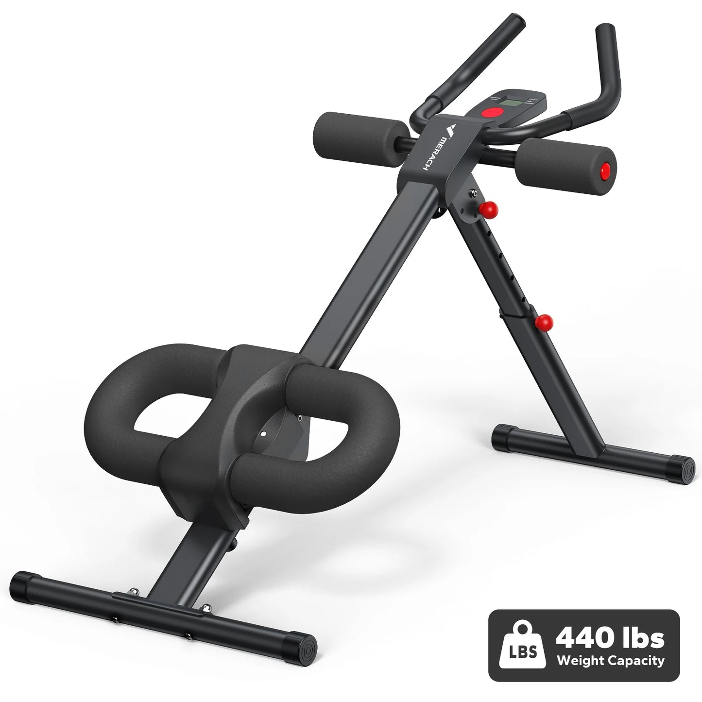 MERACH 2314 Abdominal Machine Adjustable Trainer For Core Exercise