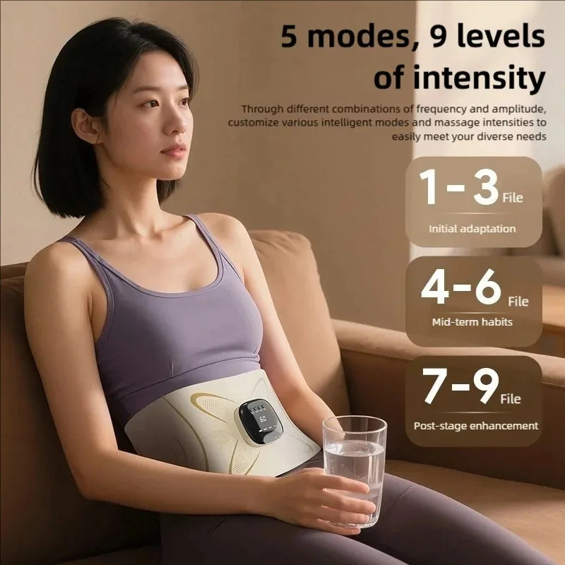 Jitesy EMS Waist Massager Belt With Heat And Five Modes
