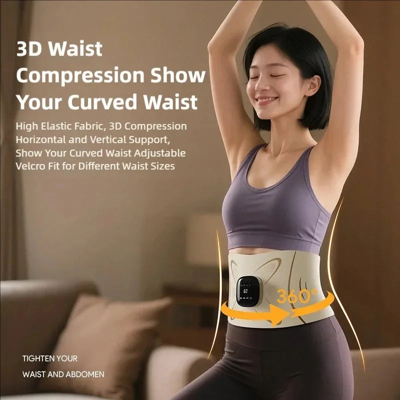 Jitesy EMS Waist Massager Belt With Heat And Five Modes