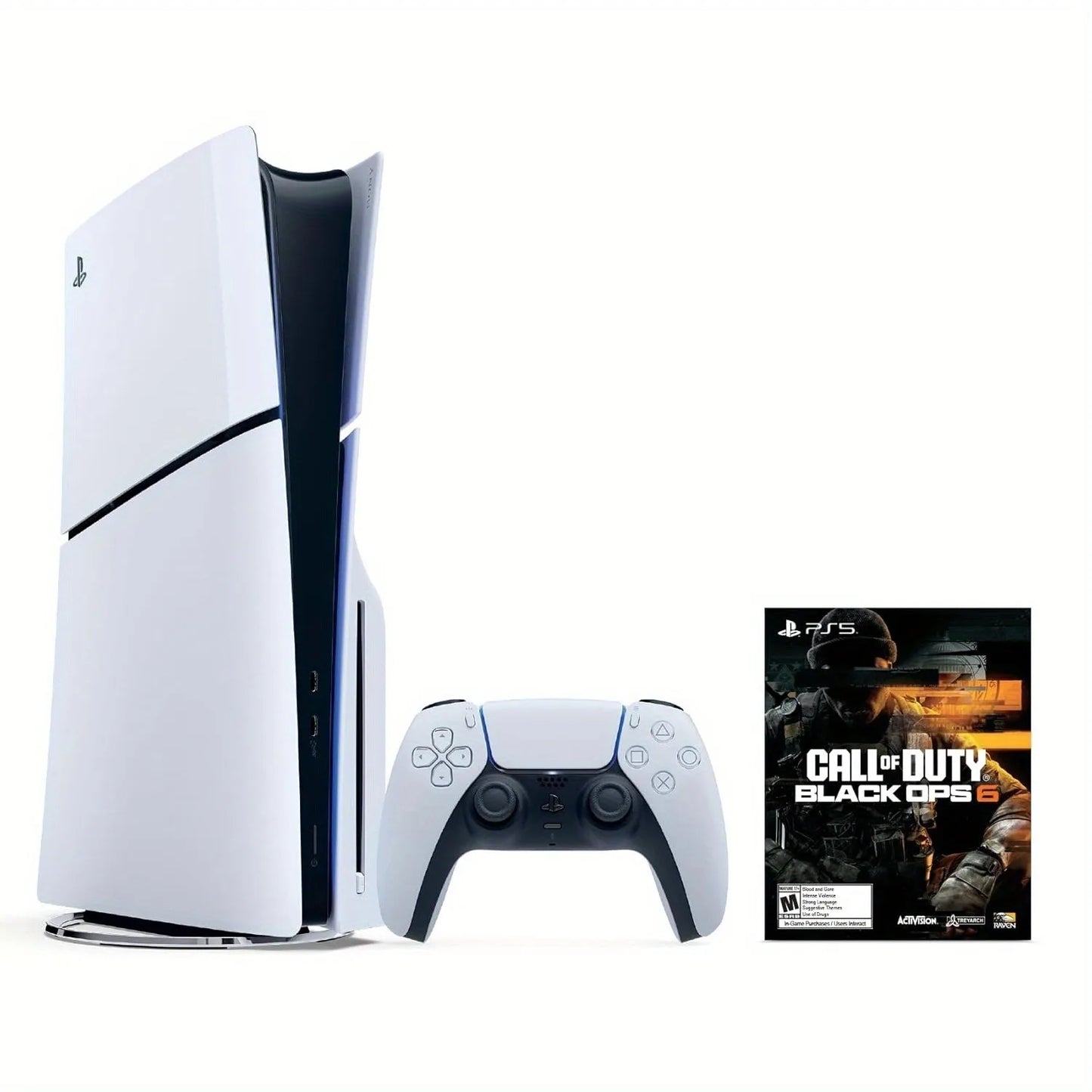 Sony PlayStation 5 Slim Disc Edition Console With Call Of Duty Black Ops 6