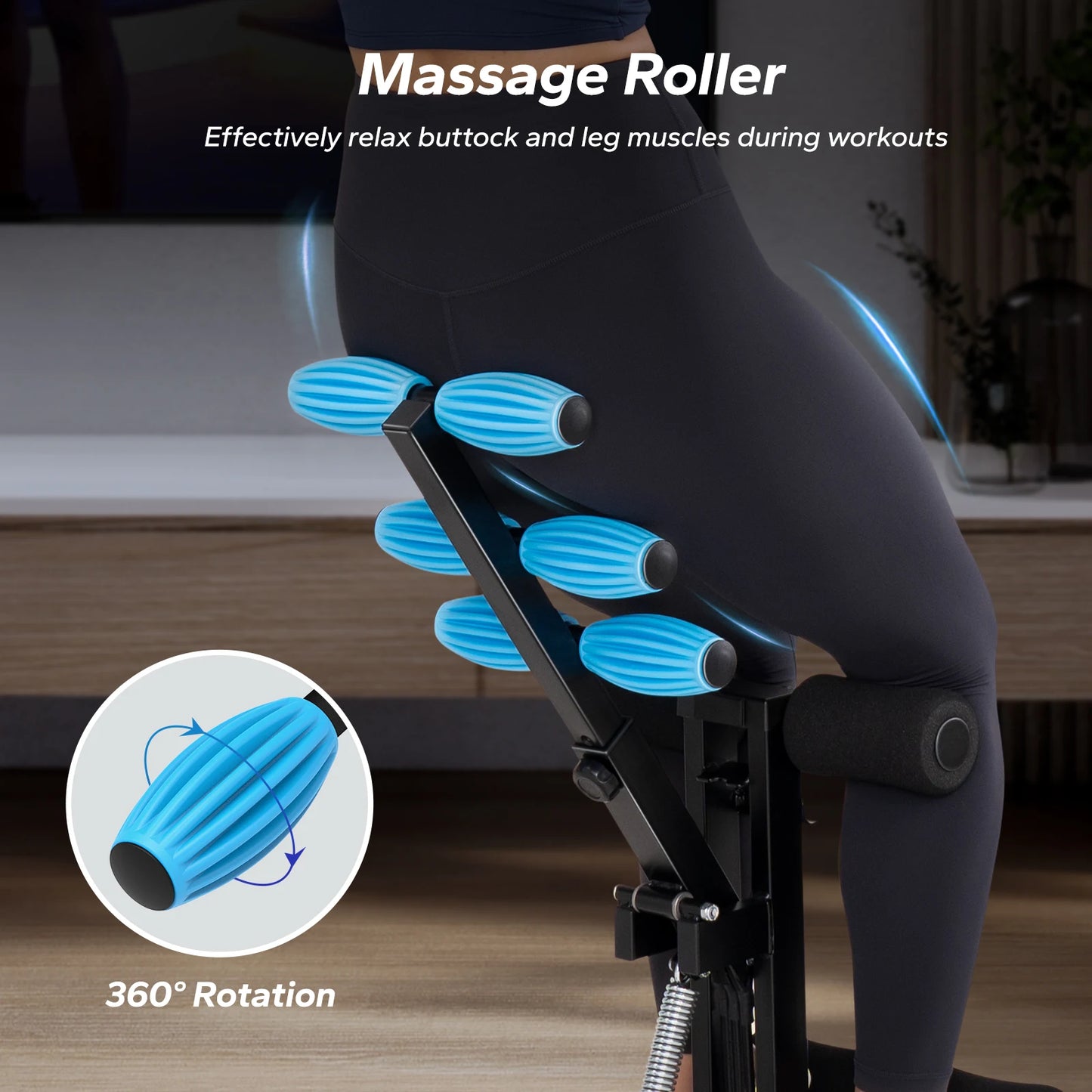 MERACH Deep Squat Machine for Glutes Core and Leg Training