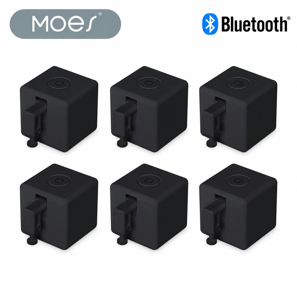 MOES Tuya Smart Bluetooth Fingerbot Switch With Voice Control