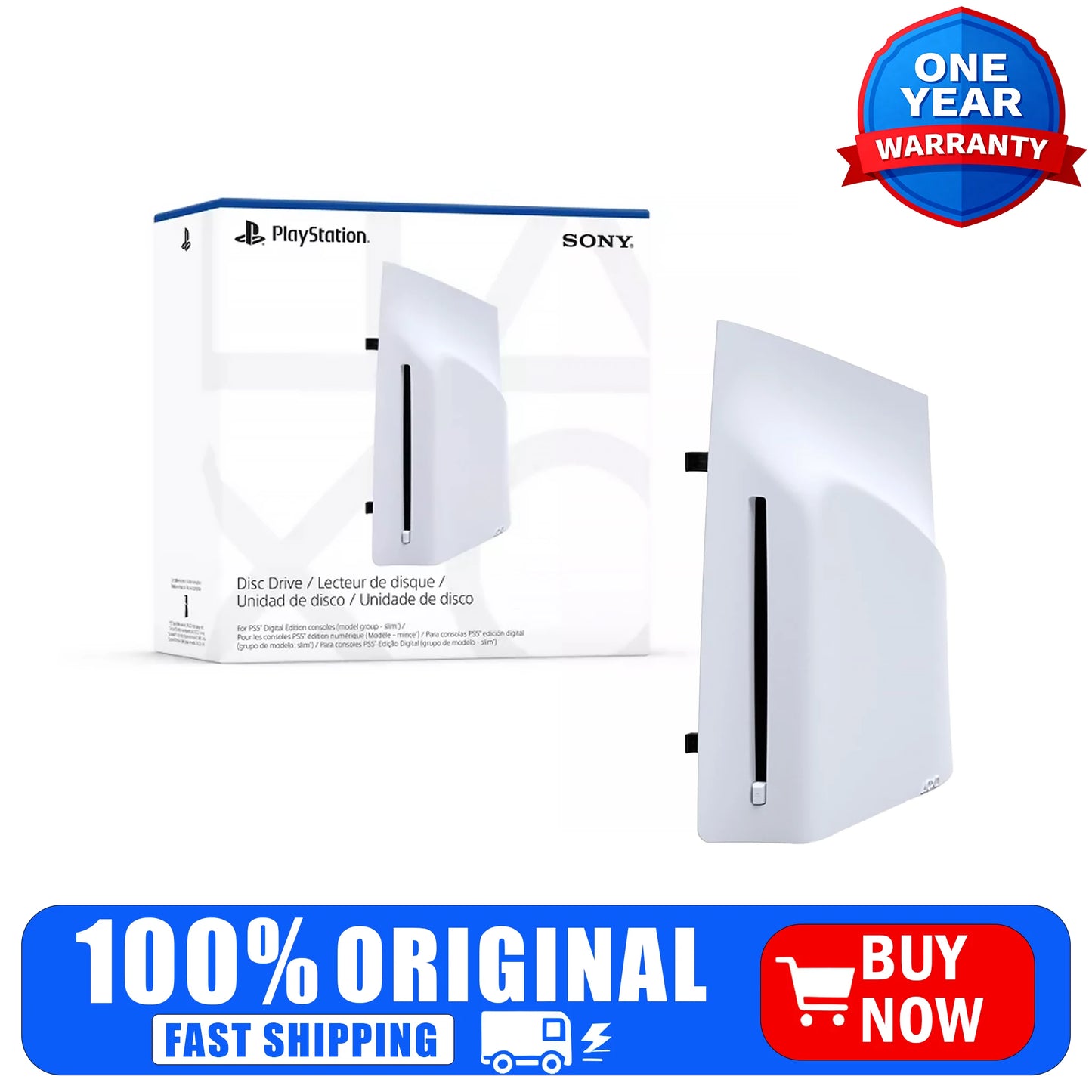 Sony Disc Drive Replacement for PlayStation 5 Slim Digital Edition