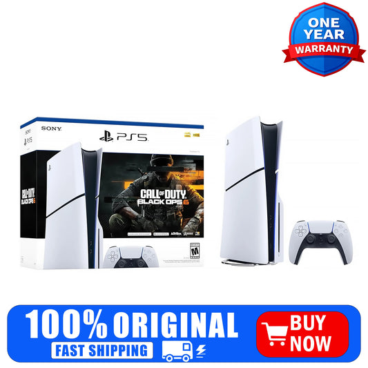 Sony PlayStation 5 Slim Disc Edition Console With Call Of Duty Black Ops 6