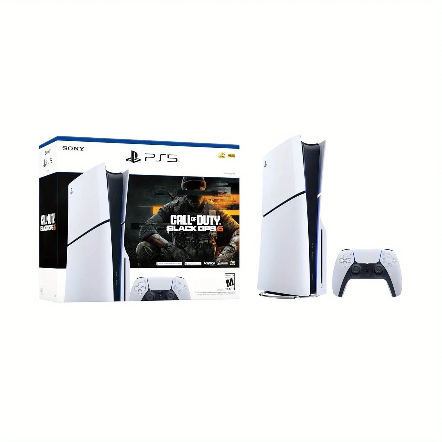 Sony PlayStation 5 Slim Disc Edition Console With Call Of Duty Black Ops 6