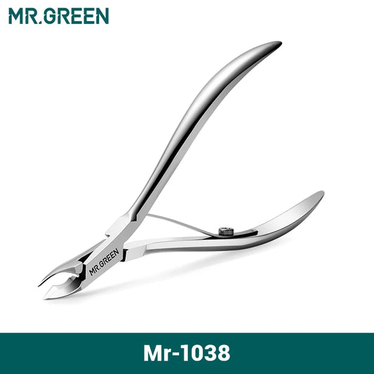 MR.GREEN Cuticle Nipper Manicure Scissors Stainless Steel Tweezers