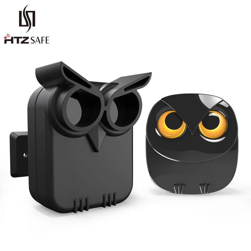 HTZSAFE Wireless Driveway Alarm Motion Detector Weatherproof Security System