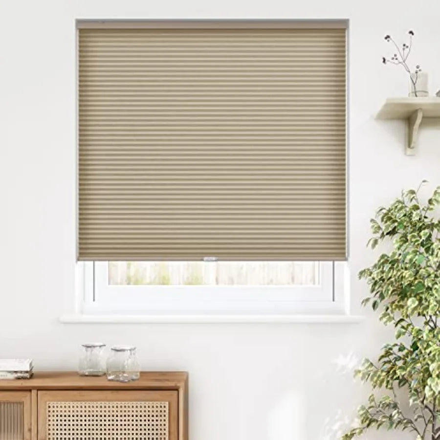 Cordless Blackout Cellular Shades For Windows With Thermal Insulation