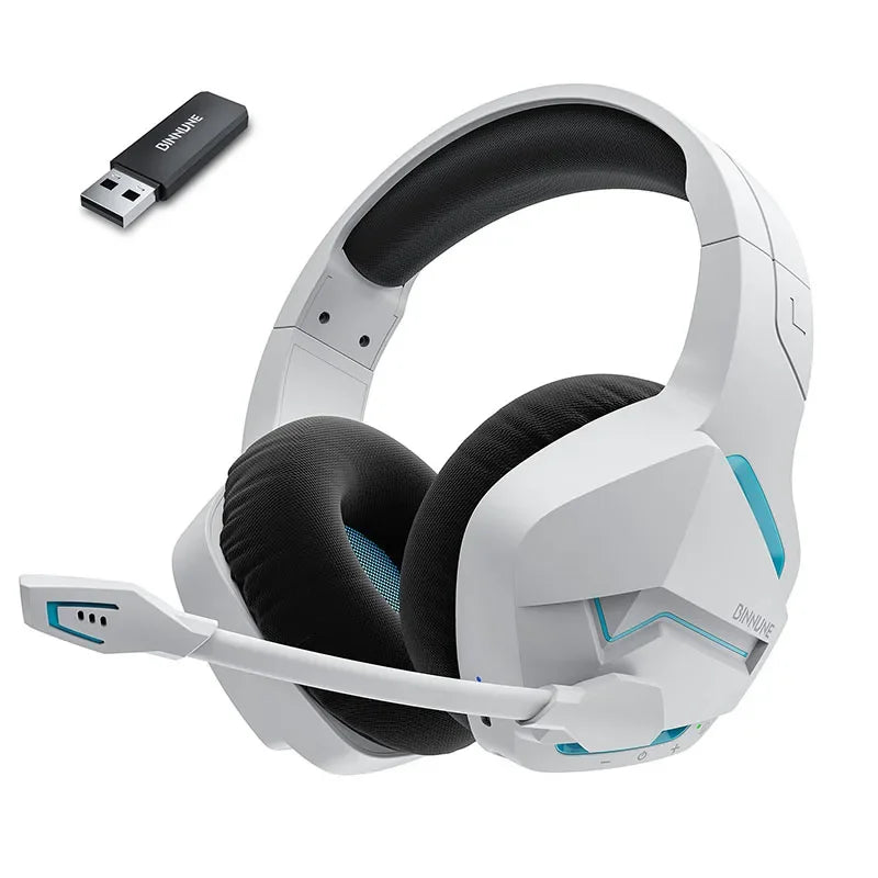 BINNUNE BW01 Wireless Gaming Headset With Microphone PC PS4 PS5