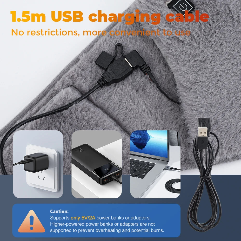 Electric Graphene Heating Pad For Abdominal And Waist Warmth