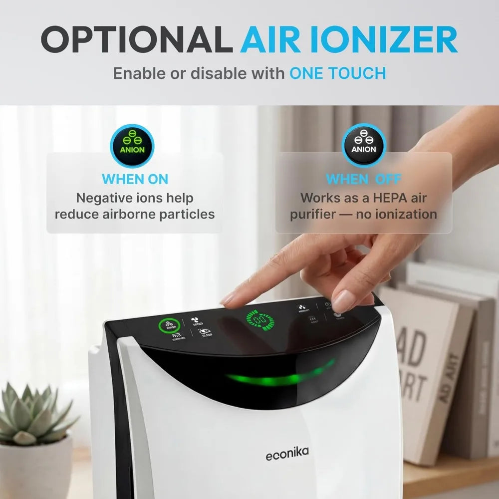 XMSJ 4-In-1 Humidifier And Air Purifier With UV Light
