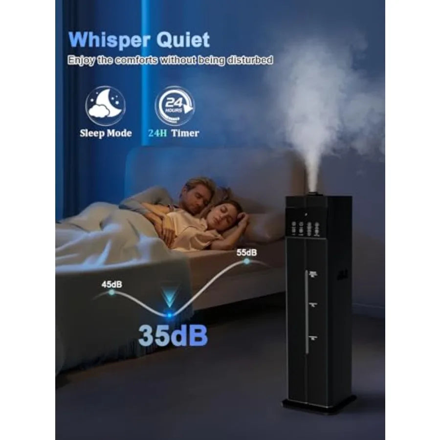 Smart Cool Mist Humidifier With App Control For Large Rooms