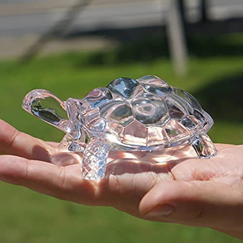 Plastic Turtle Ornament Mini Statue For Home Office Decor