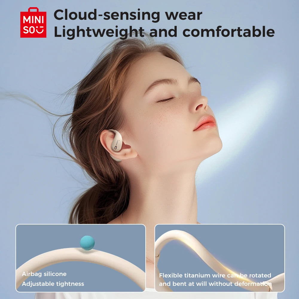 Miniso X33 Wireless Translation Earbuds Featuring HiFi Audio Quality