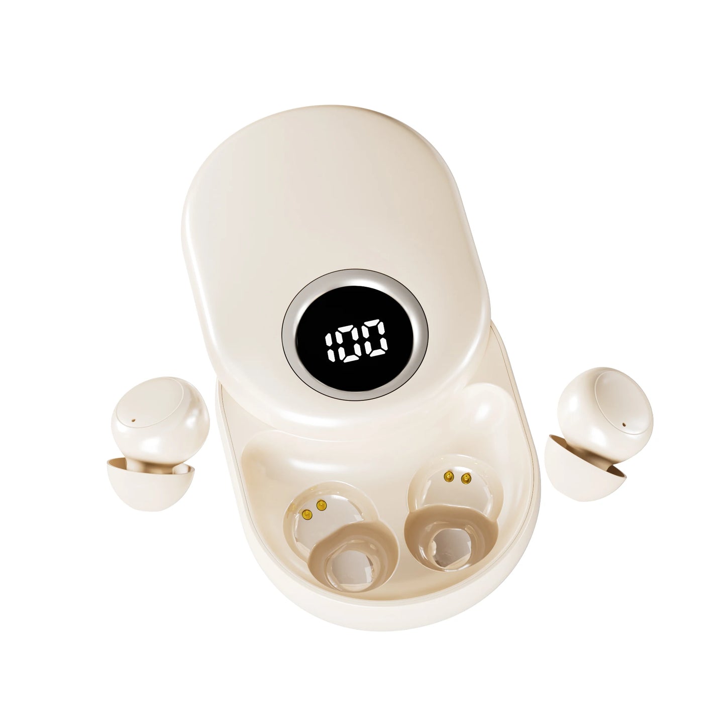 Shuke Bluetooth Wireless Sleep Earbuds With Active Noise Canceling