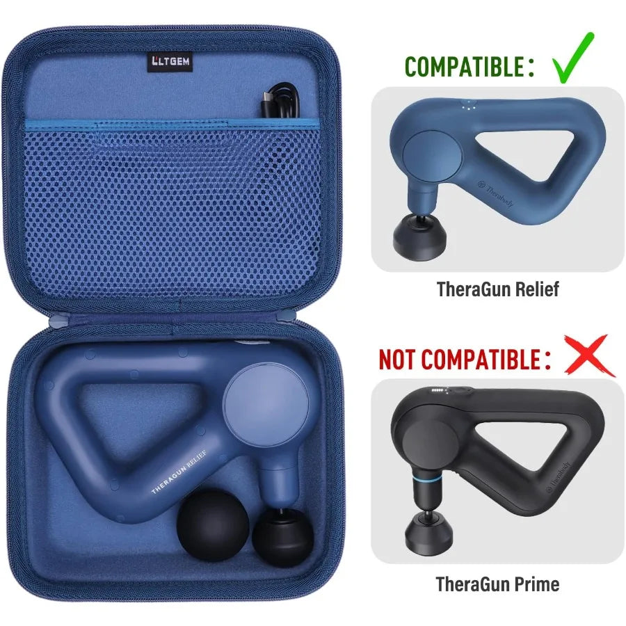 Protective Travel Case For Handheld Percussion Massage Gun Carrier