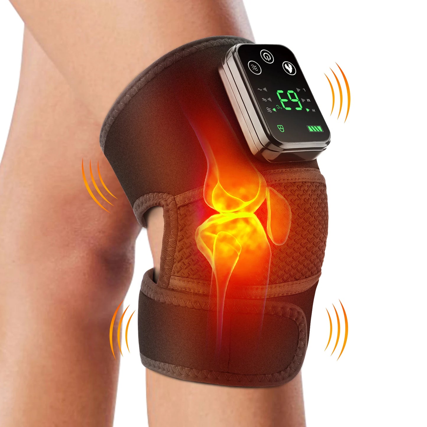 Hailicare Knee Heating Massager With Vibration And Pain Relief