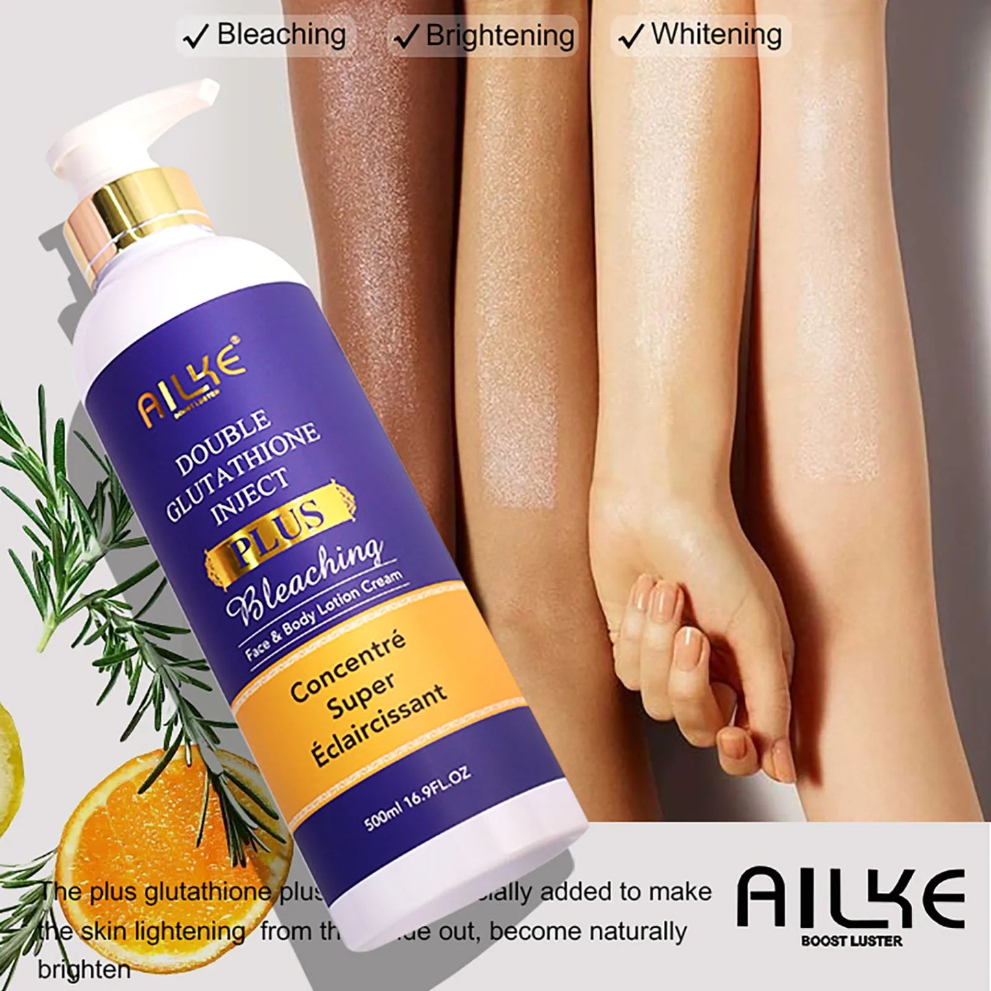AILKE Brightening Body Milk For Uneven Tone And Dark Spots