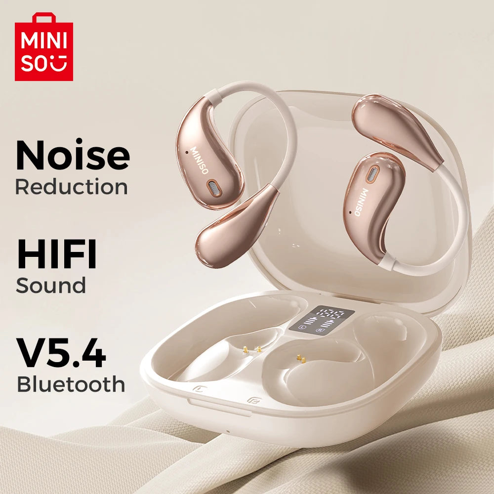 Miniso X33 Wireless Translation Earbuds Featuring HiFi Audio Quality