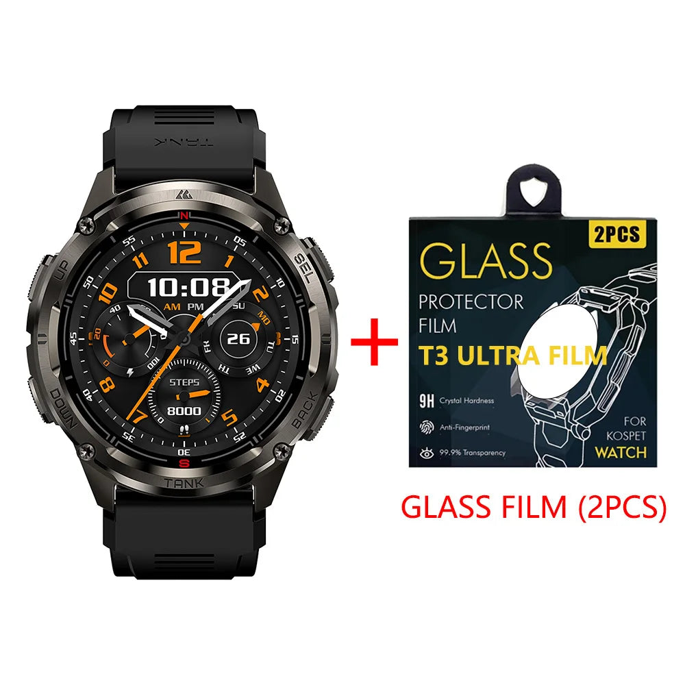 KOSPET TANK T3 Ultra GPS Smart Watch Bluetooth Calling