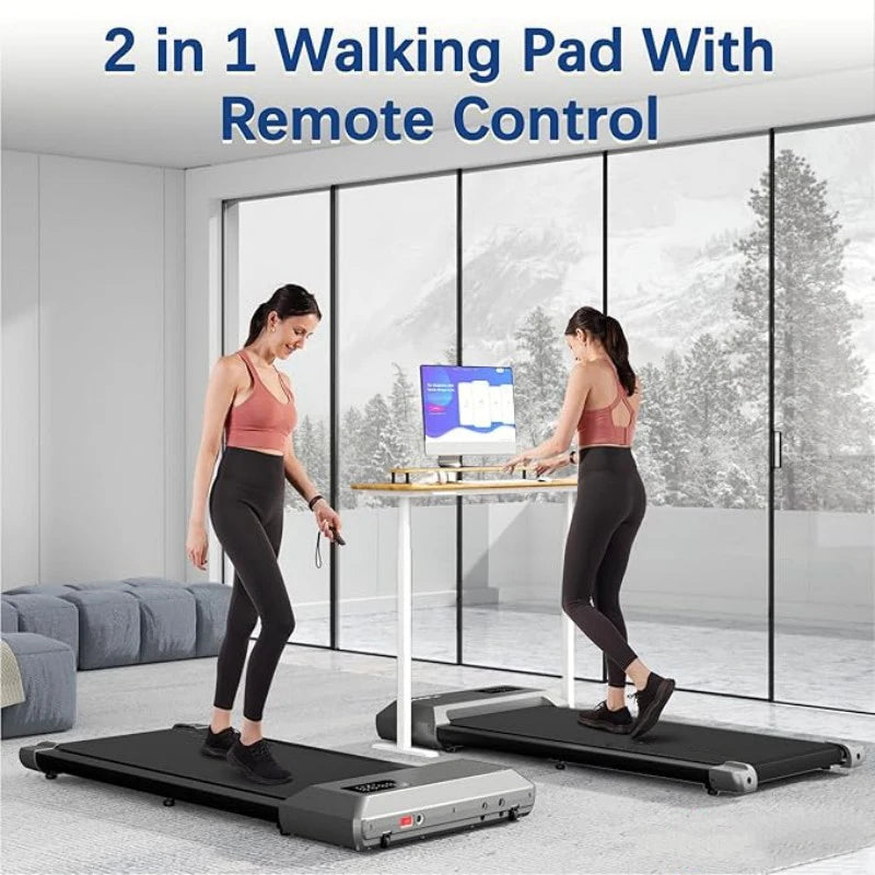 Superun 2in1 Treadmill 2.5HP Home Walking Running Machine