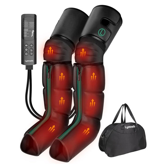 Leg Massager With Heat And Compression For Circulation Relief