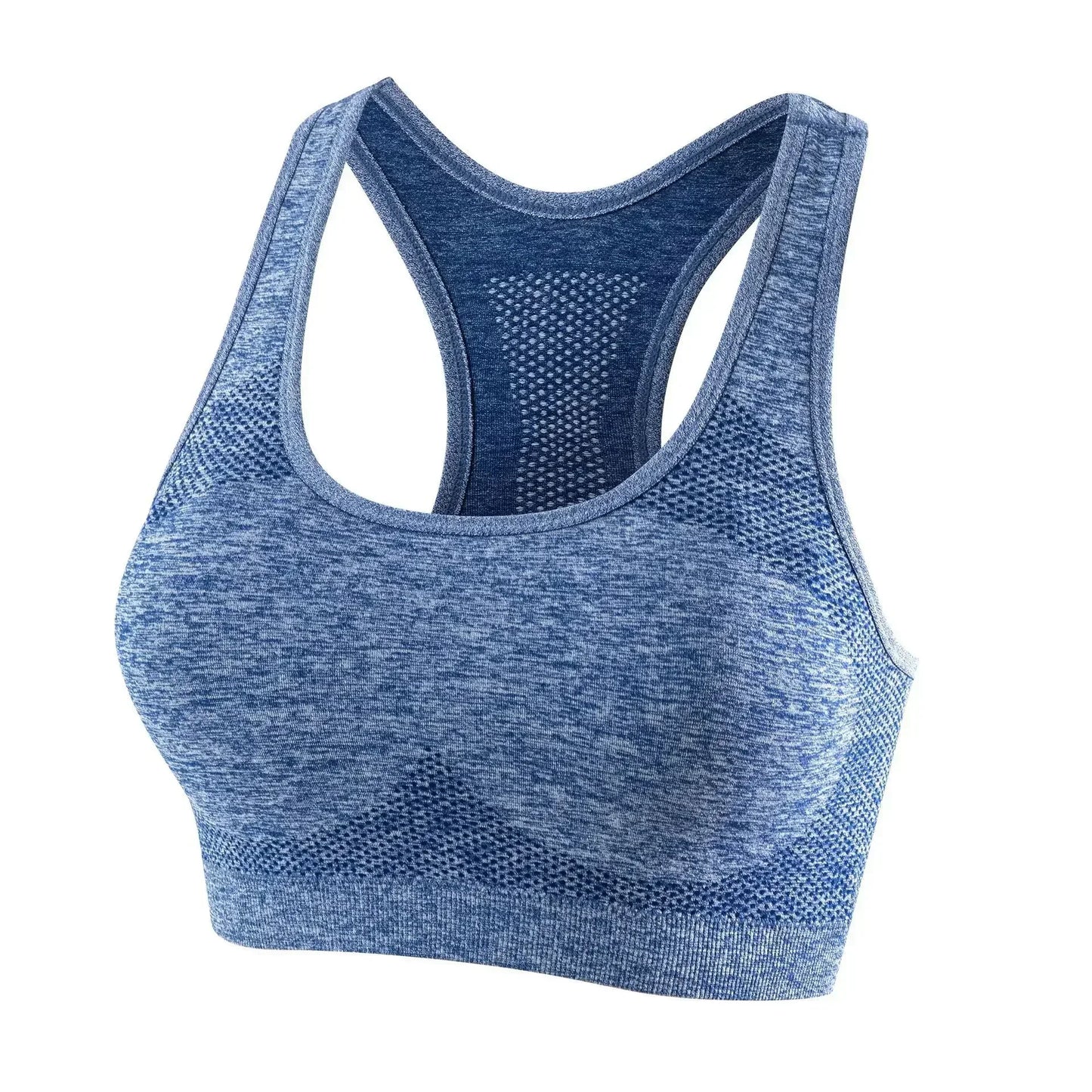 Women Yoga Set With Breathable Quick Dry Seamless Sports Bra And Shorts