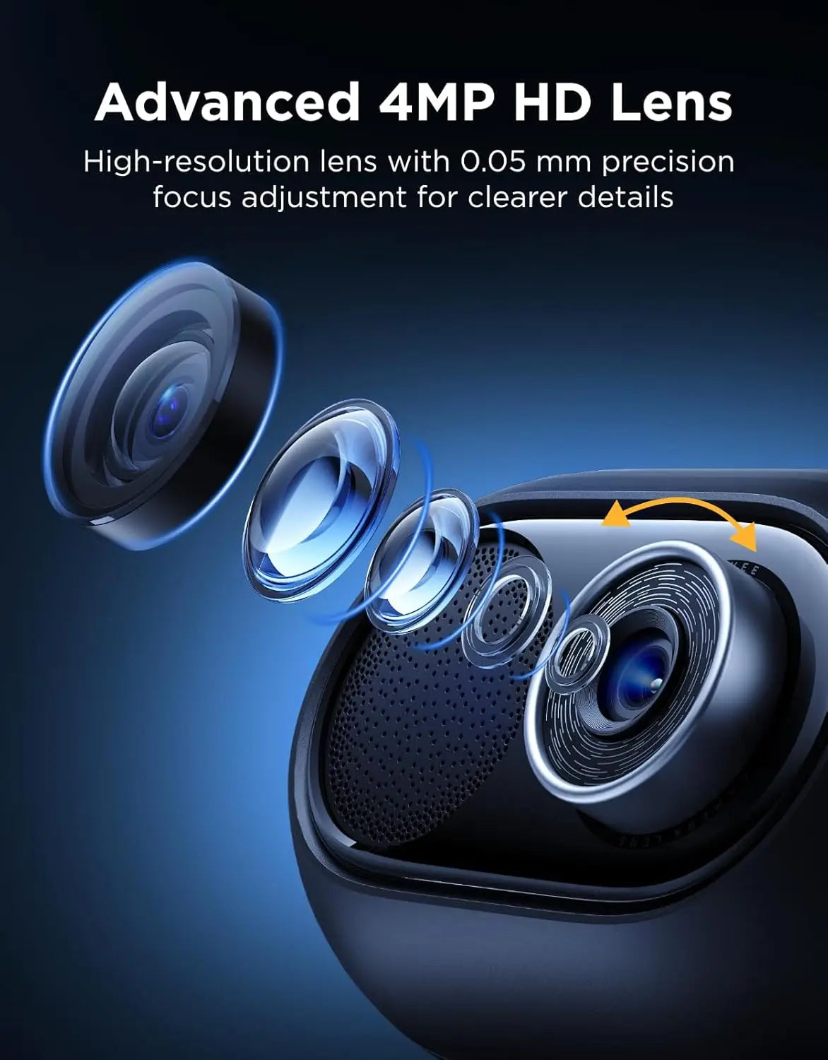 Govee Galaxy Light Star Projector 2 Pro 4MP HD Lens