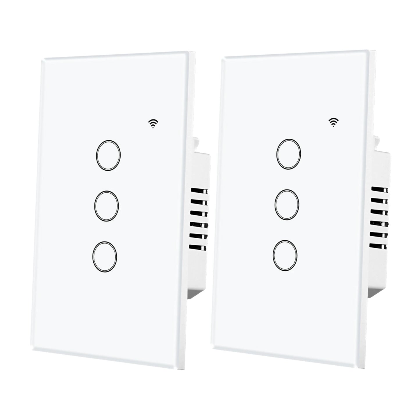 MOES Tuya WiFi Glass Touch Smart Light Switch With Alexa