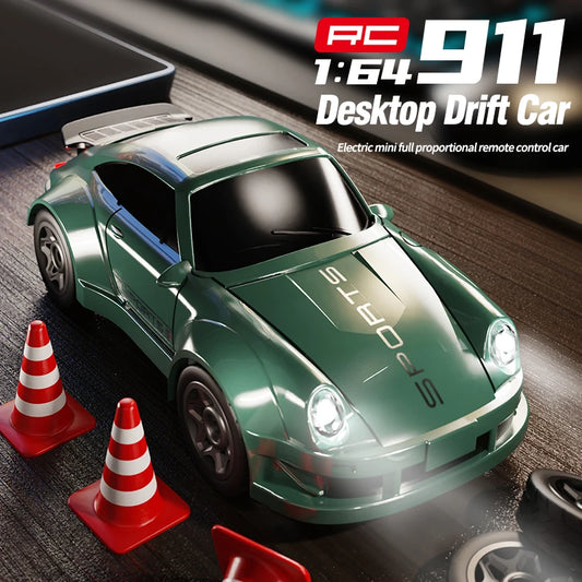 RC 911 Desktop Drift Car Mini RC Proportional Drift Vehicle