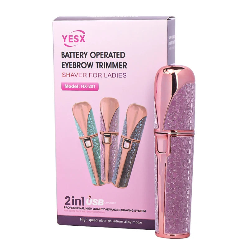 USB Electric Eyebrow Trimmer For Women Facial Hair Epilator