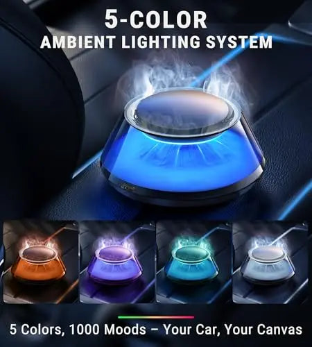 Fragrant Object Car Diffuser Fuji Pine Scent FiveColor Ambient Light