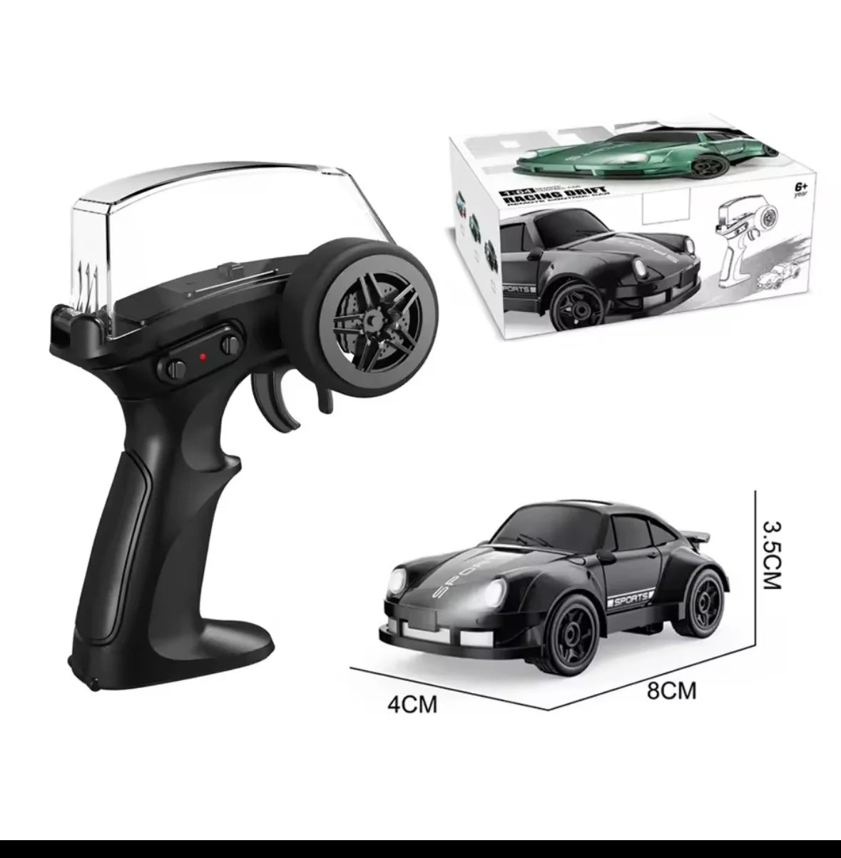 RC 911 Desktop Drift Car Mini RC Proportional Drift Vehicle