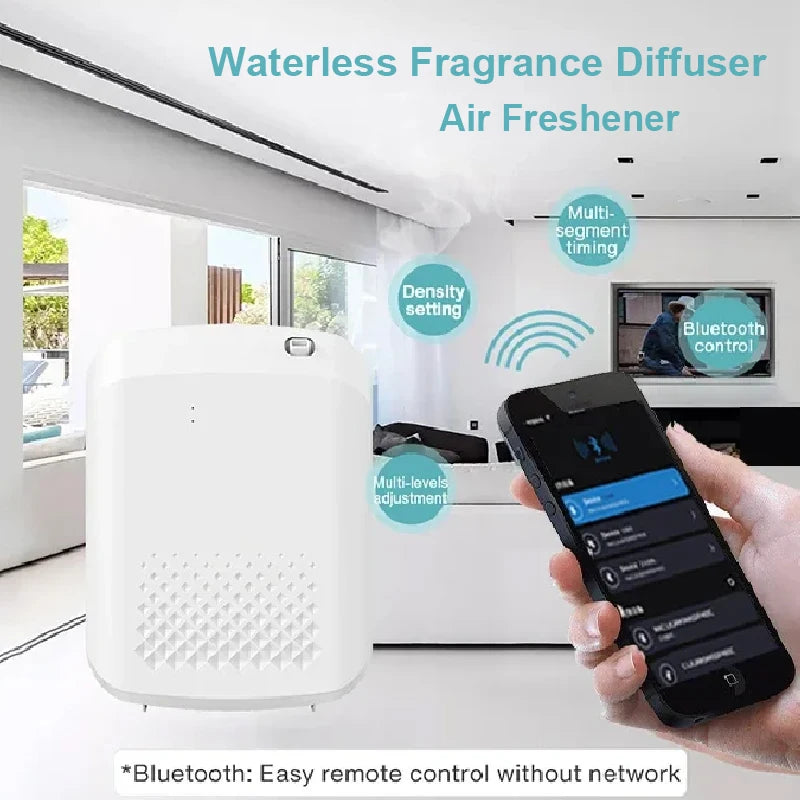 AROMA TUNNEL Fragrance Diffuser Bluetooth Control Aromatic Oil Diffuser