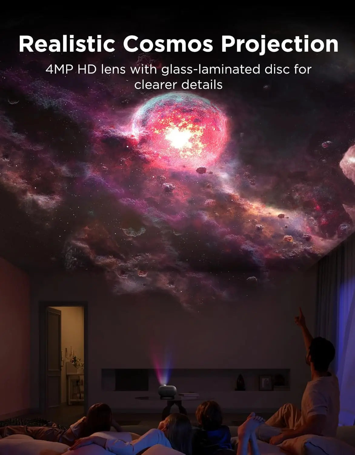 Govee Galaxy Light Star Projector 2 Pro 4MP HD Lens